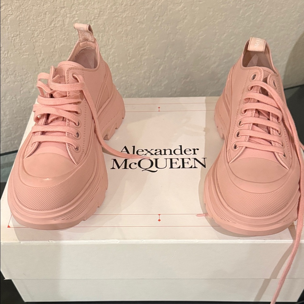 Alexander McQueen Blush Pink Women's Sneakers